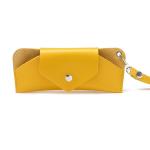 Simple Design Pu Leather Glasses Case Holder Organizer Travel Glasses Pouch