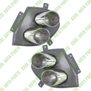 China For Ferrari California Left &amp; Right Exhaust Tailpipe Trim Hood Exhaust Grill OEM 80666700 80666800 factory