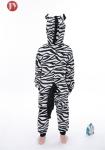 Wholesale Custom Animal Kids Pajamas zebra Girls Onesie For For Christmas