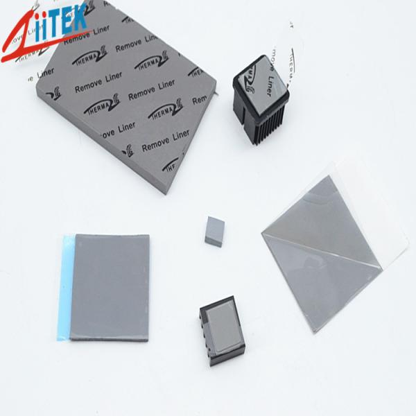 Thermal Conductive pad high conductivity 3W 1mmT Silicone Free Gap Filler Pad 5.5 MHz –20 To 125 ℃