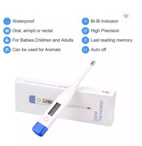 China Electronic Oral Digital Temperature Thermometer Oral Waterproof Thermometer factory