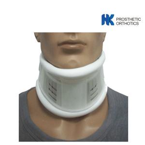 China White Semi Rigid Artificial Leather Soft Collar Neck Brace factory
