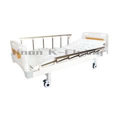 China CE Triple Folding Hospital Nursing Bed Two Handles factory