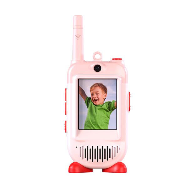 China LK-028 Handheld Walkie Talkie with 0-1km Range 650mAh Battery and High-definition 2.0 inch Screen factory