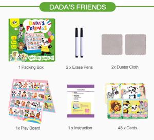 China Improving Strength Intelligent Board Games Adults Toddlers Interactive Games EN71-3 factory