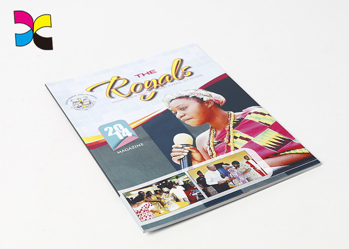 Full Color Quick Printing Magazine , Saddle Stitching Commercial Magazine Printing