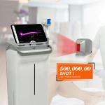 500W-2400W Commercial Clinic Salon Safe Contact Cooling Triple Wavelength Laser