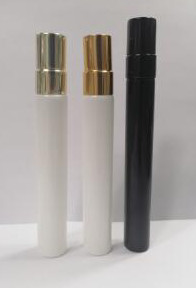 China Various color SGS 10ml Glass Perfume Vial Aluminum Sprayer Cap Make UP Packaging on sale