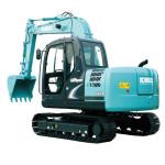 Sk60 Sk75 Used Small Excavator 6.85 Ton Second Hand Mini Digger