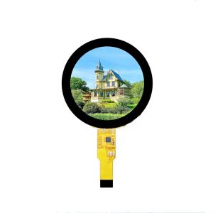 1.8 Inch Round TFT LCD Display 360x360 IPS with Capacitive Touch