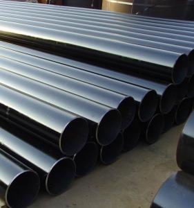 China Black Gas Field ASTM A53 ERW Carbon Steel Welded Pipe factory