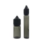 Transparent PET Childproof Round E Liquid Bottle For Customization Printing