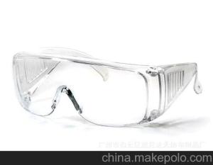 China Anti Virus Medical Protective Goggles , Impact Resistant Transparent Lab Safety Goggles factory