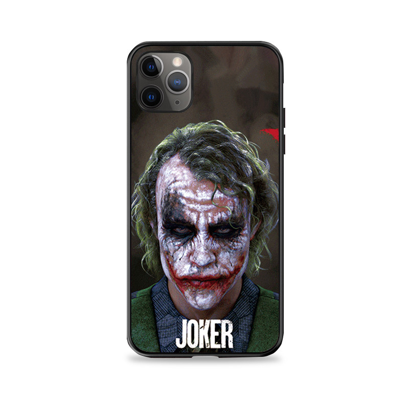 Custom Joker Design Lenticular Phone Case , 3D Silicone Flip Mobile Phone Cases