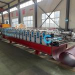 Europe Color Bamboo Roof Tile IBR Roof Sheet Double Layer Roll Forming Machine