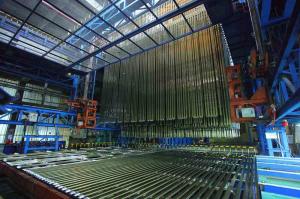 China Customized Voltage Space Capacity Full-automatic Anodizing Production Line factory