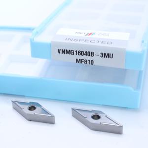China Carbide Turning Insert VNMG16 VNMG1604, Negative CNC Insert with 3MU Semi-finish chipbreaker factory