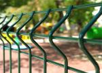 Oem Customized 1.8m 2.0m Height Green Plastic Coated Fencing