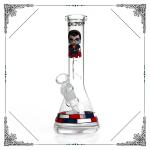 Superman Bongs Glass Smoking Water Pipe Beaker Bong New Design Glass Hookah