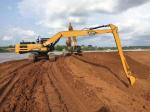 Sea Port Construction Excavator Boom And Stick 30m Max Digging For Excavator