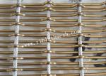 15mm Rod Pitch Outside Of Office Building Decorative Wire Mesh Odm