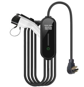 China 5 Meters Cable Type 1 AC Charger For Ev Adjustable Current factory