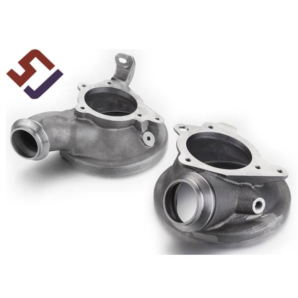 China Customized 4.5KG Exhaust Turbine Elbow Automobile Casting Components factory
