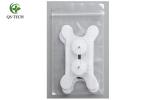 Non-woven fabric material snap button electrode for swallowing treatment