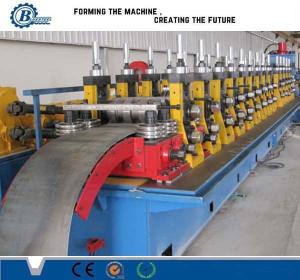 China High Speed Road 2 / 3 Waves Guardrail Roll Forming Machine With Roof Panel factory
