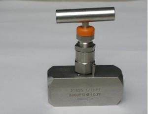China Lever Operated High Pressure Stainless Steel Needle Valve factory