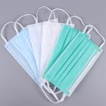 Safety Non Woven Disposable Mask 3 Ply Antiviral Respirator Face Breathable