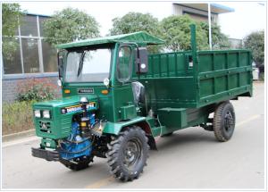 China Green Color Mini Off Road Dump Truck 13.2kw FWD/4WD Drive Model Easy Operation factory