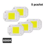 Thermal Resistance 50w Cob Led Chip 50HZ For Spotlight Floodlight