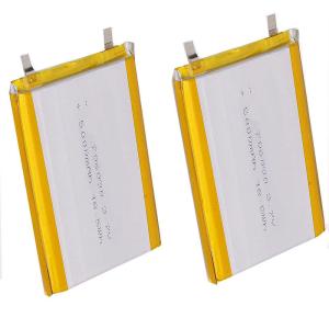 China High Capacity 3.7V 5000mAh Lithium Ion Polymer Battery 500times 706090 factory