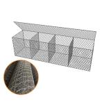 Low Price Galvanized Hexagonal Gabion Box Basket Wire Mesh Stone Cage For