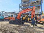 12t ZX120 Hydraulic Crawler Second Hand Hitachi Excavator Working Weight 12200kg