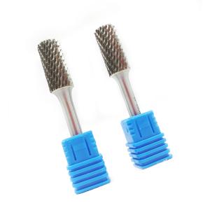 China Silver High Hardness Cylindrical Carbide Burr Full Size Strict Tolerance Extent Control factory