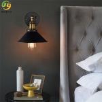 Unique Vintage Industrial E26 Iron Wall Lamp Swing Arm Indoor