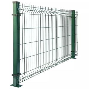 China 2.5m Width 3d Wire Mesh Fence Pvc Coated Hot Dipped Welded Panel factory