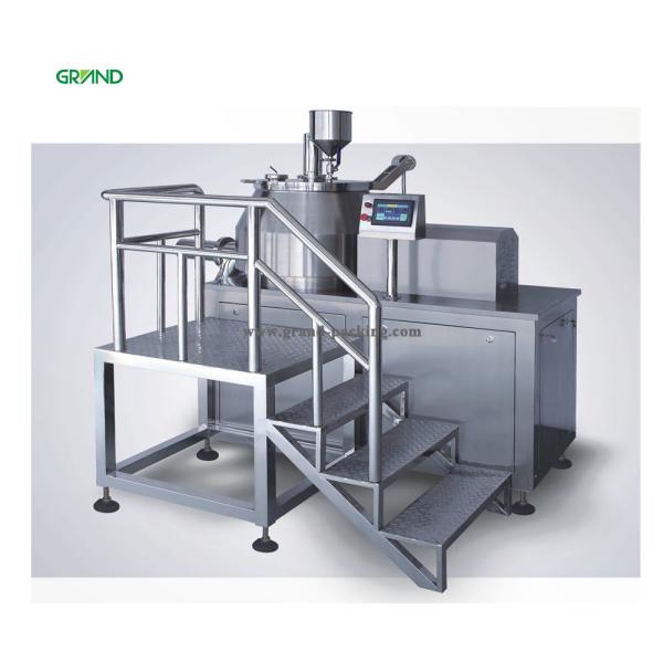 China High Efficiency High Speed Granulator , Super Mixer With PLC Control 100L factory