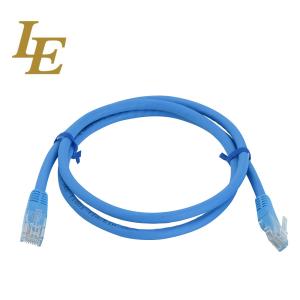 China UTP Cat5e Cat6 Cat6A Patch Cord RJ45 24AWG 26AWG Bare Copper PVC LSZH factory