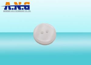 China 860-960Mhz Micro Size Washable RFID UHF Laundry Button Tag For Cloth Tracking factory