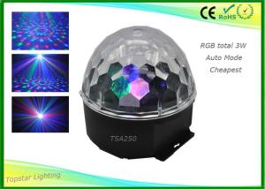 China Auto Mode Disco Ball Led Lights , Led Magic Ball CE RoHS For Stage Lighting factory