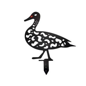 China SGS Metal Rooster Garden Decor 0.2cm Garden Metal Ornaments factory