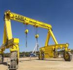 Mobile Tyre Hoist A Frame Portable Gantry Crane 0 - 50t