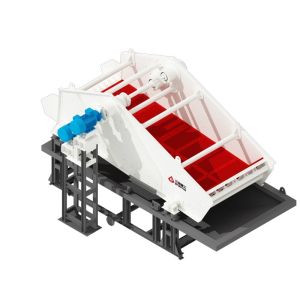 Low Noise Dewatering Vibrating Screen For Coal Copper