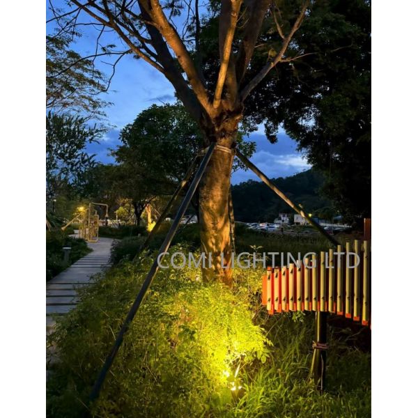 Compact Outdoor LED Spotlight - 2.6W to 6W in Sunset White,Amber, RGB or RGBW color - IP66