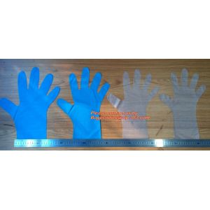 Poly Gloves, Embossed, Premium Cast Polyethylene (CPE), Powder Free, Medium,