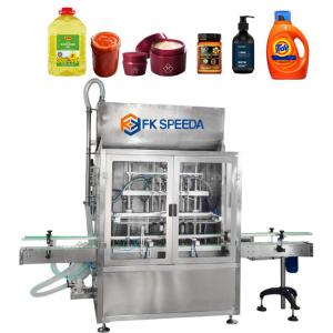 China Electric Driven Automatic Liquor Vinegar Liquid Filling Machine for Chemical Industry factory