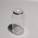 500ml Round PET Plastic Bottle with Aluminum/Plastic Cap